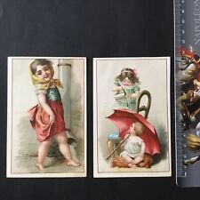 2 Chromos Anciens Fin XIXè