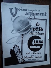 dentifrice GIBBS + piano THE