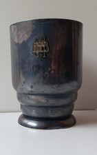 Timbale argentée ? orfèvre