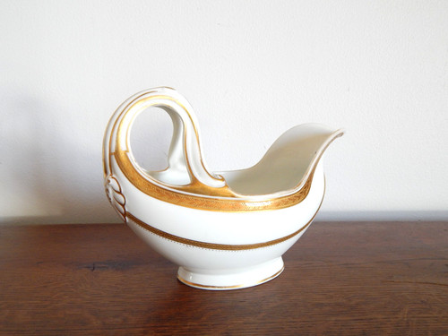 Ancienne saucière casque - ancienne,