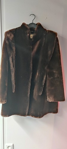 Manteau fourrure cuire - manteau,