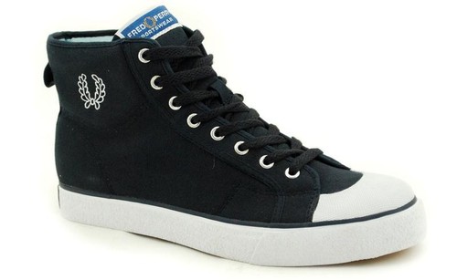 Fred perry botte basket navy - botte,