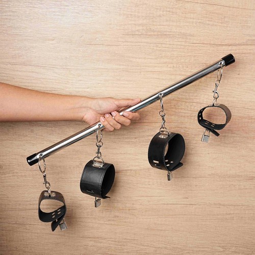 Menottes cheville amovible - menottes,