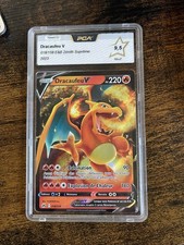 Carte Pokemon PCA 9,5 Dracaufeu V 18/159 Zénith Suprême Ultra Rare PCA 9,5