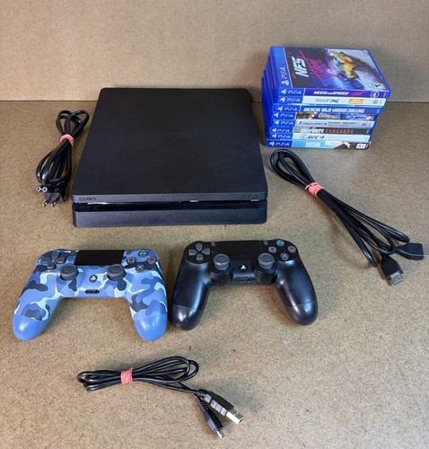 Sony playstation ps4 slim - 4,