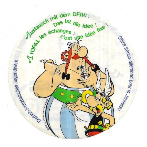 Rare autocollant asterix - /,