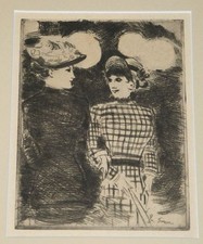 Jean Louis Forain - Gravure