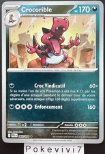Carte Pokemon CROCORIBLE 066/094 REVERSE ME02 PFL FR NEUF