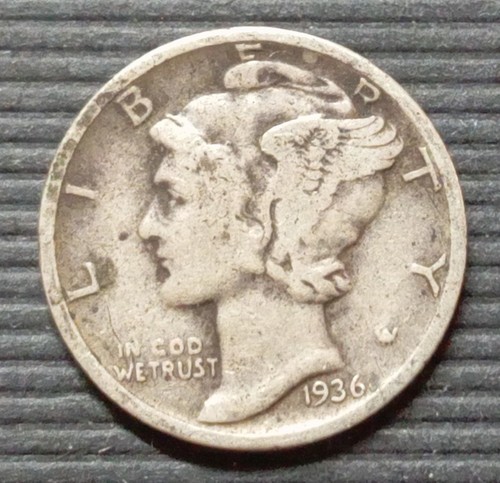 Usa one dime 1936 mercury - dime,
