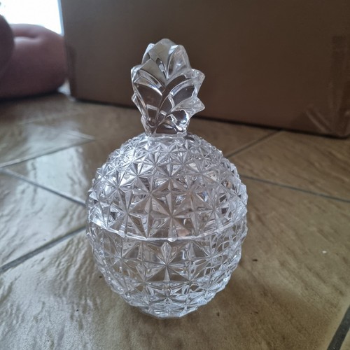 Sucrier cristal ananas - cristal,