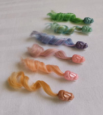 DAME BOUCLELINE LADY LOVELY LOCKS 6 PIXIETAILS RABBITS LAPINS minicouettes