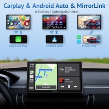 Carplay Voiture 9",Compatible Apple CarPlay et Android Auto,BT,Mirir Wonsidary