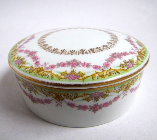 Bonbonnière porcelaine de - en,