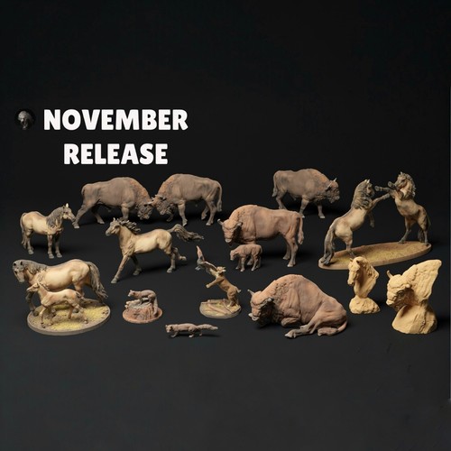 Animaux nord figurines ii - nord,