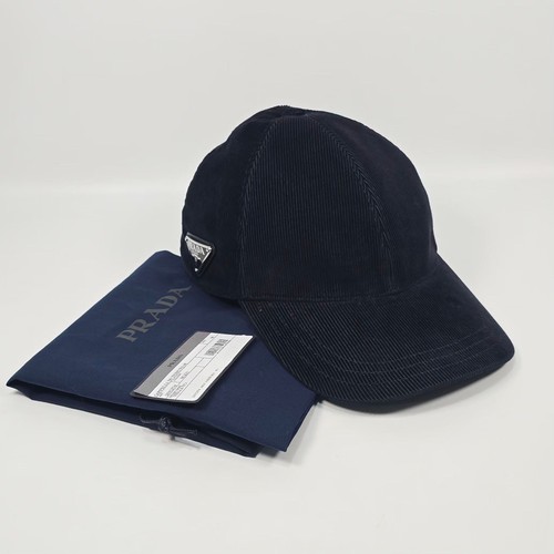 Prada casquette velours - en,