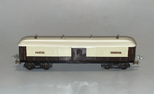 LR wagon POSTES et TELEGRAPHE à bogies et portes coulissantes
