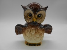 RIRELIRE FIGURINE  HIBOU / CHOUETTE  EN PORCELAINE ALLEMANDE GOEBEL