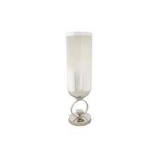 Vase DKD Home Decor Champagne Verre Aluminium [15 x 15 x 56 cm]