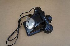 ANCIEN TELEPHONE A MAGNETO EN BAKELITE DECO LOFT