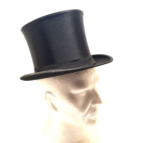 Ancien chapeau noir haut - chapeau, de