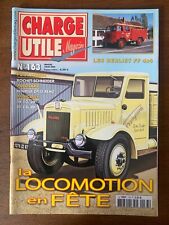 CHARGE UTILE Magazine n°163; Les transports Friderici/ Les Berliet FF 4x4/ Renau