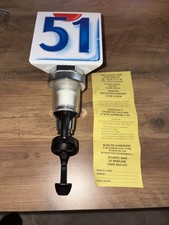 DISTRIBUTEUR DOSEUR En Verre DE BAR, DE PUB " Pastis 51 "  Vintage Moran