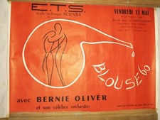 Ancienne affiche Bal Ecole