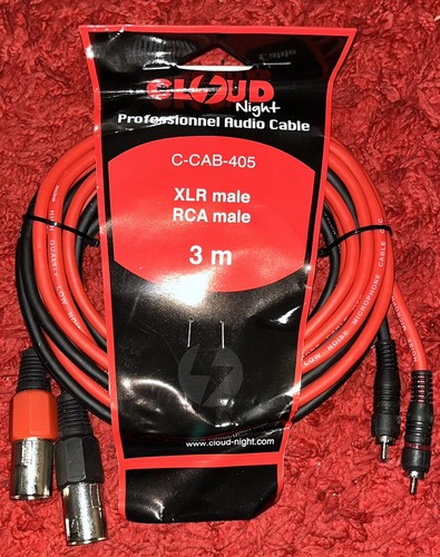 Câbles rca xlr male - cÂbles,