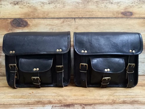 Ensemble sacoches en - en, cuir
