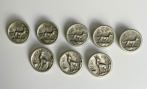 Lot boutons de venerie - de,