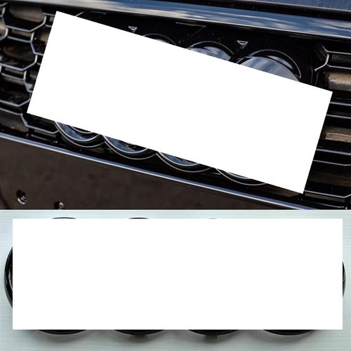 Logo 273mm calandre noir - logo,