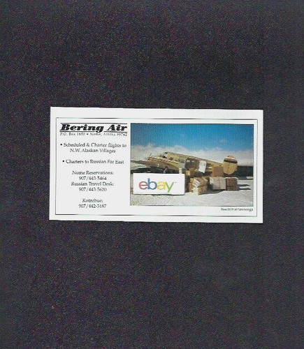 Bering air inc nome alaska - ,