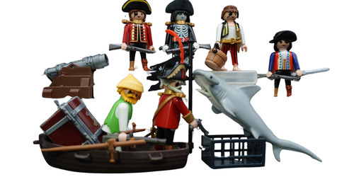 Playmobil lot pirates - , avec