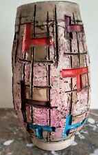 vase moderniste en céramique années 60