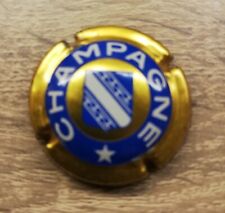 Plaque Muselet Écusson de la Champagne – Générique N° 446 – Cote 90 € - Capsule