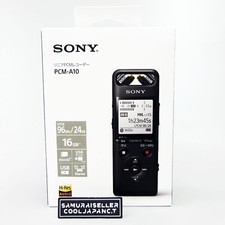 Enregistreur haute résolution SONY PCM-A10 PCM 16 Go Bluetooth du Japon NEUF