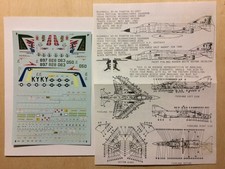 1/72 MICROSCALE 72-369 : DECALS RF-4C PHANTOM II ANG NEBRASKA NEVADA KENTUCKY