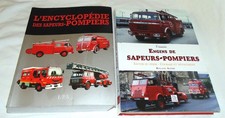 engins de sapeurs pompiers + l'encyclopedie des sapeurs pompiers