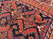 antique Afshar Persian rug tapis persan tribal Orient 200 x 137 cm