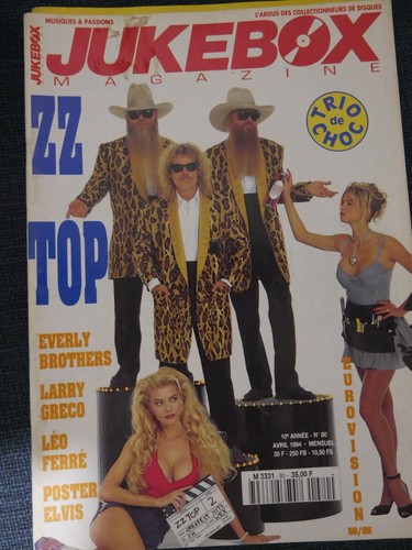 Jukebox magazine zz top - magazine,