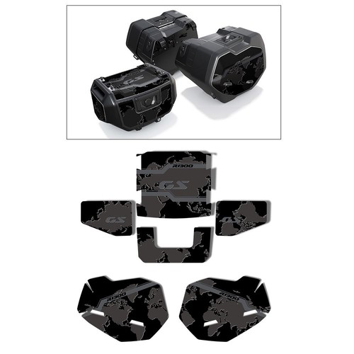 Bmw 1300 autocollant moto - gs,