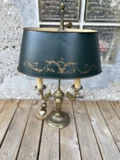 Ancienne Lampe Bouillotte 2 Feux Brocante Déco Gîte