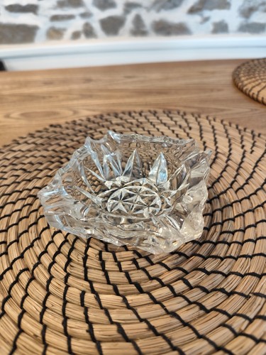 Cendrier verre style art - cendrier,