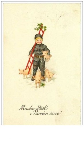 Cochons garconnet ramoneur - ramoneur, et