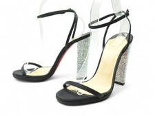 NEUF CHAUSSURES CHRISTIAN LOUBOUTIN ESCARPINS 39 AU PALACE SWAROVSKI SHOES 1100€