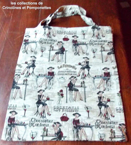 Sac fourre tout tapisserie - fourre-tout,