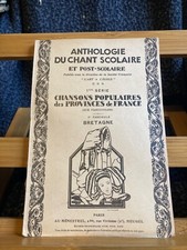 Anthologie chant scolaire
