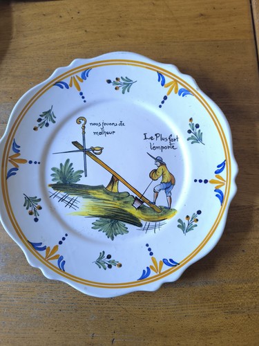 Assiette tessier - assiette,