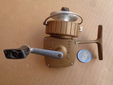 Ancien moulinet de pêche rivière LUXOR N° 1  couleur marron  Pezon  & Michel .