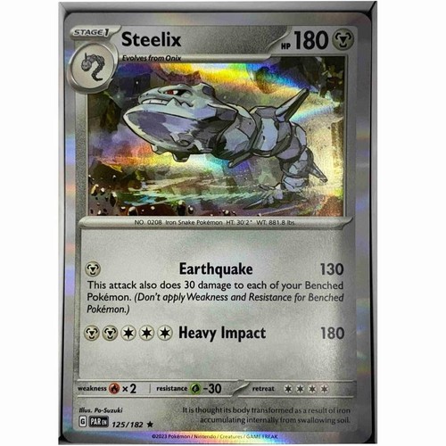 Steelix 125 182 rare - rare, 2023